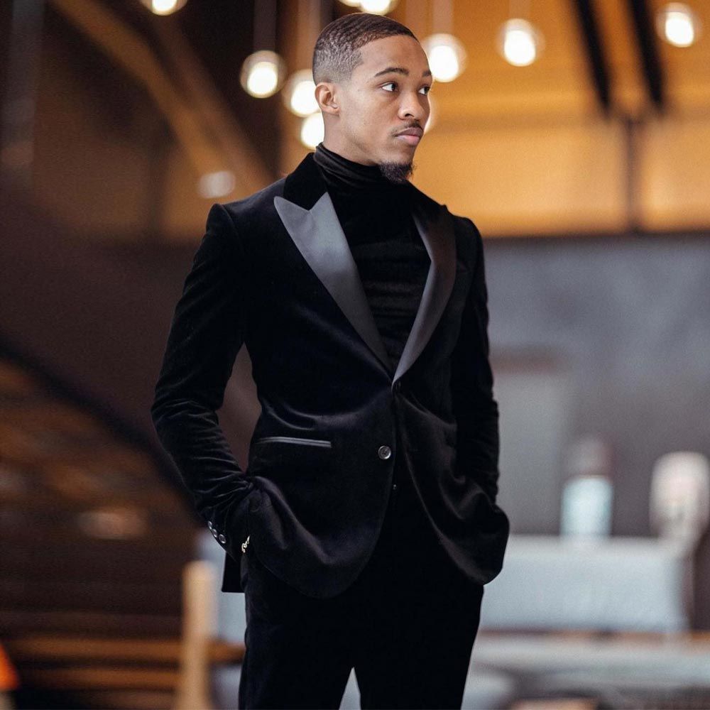 Item Gallant - Black Velvet Two Piece