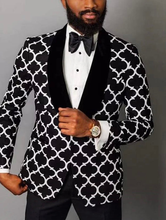 Item Honesty - Black Printed Two Piece